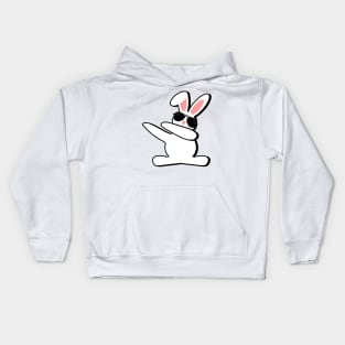 Bunny Hiphop Dabbing Dance - Funny Easter Day Gift Kids Hoodie